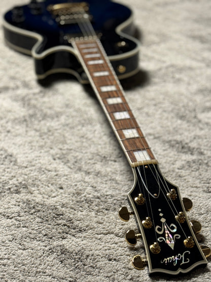 Tokai Love Rock Custom Shop LC-136S F สี Cobalt Fade