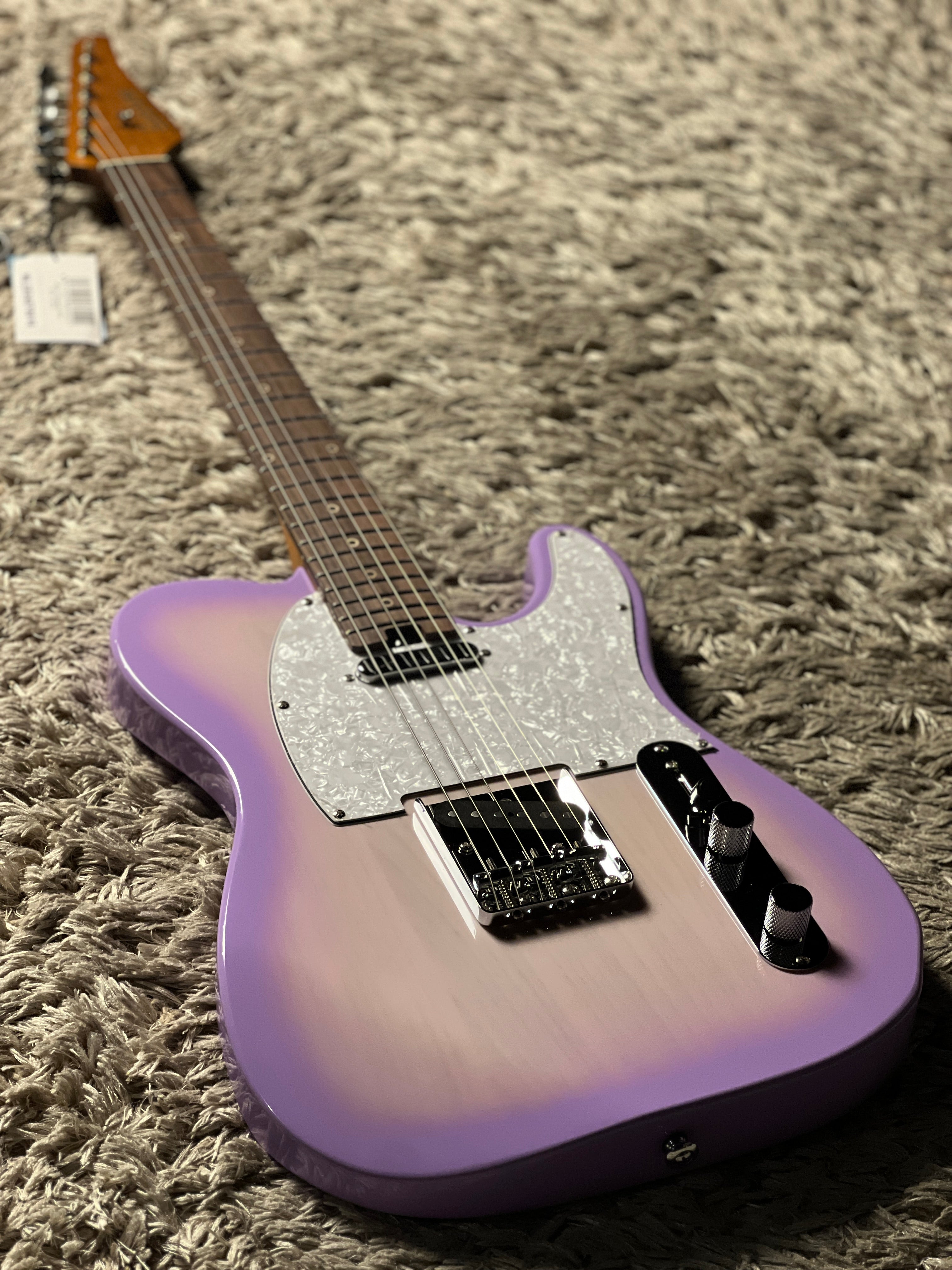 Soloking MT-11 Classic Ash in Lavender Purple Burst Nafiri Special