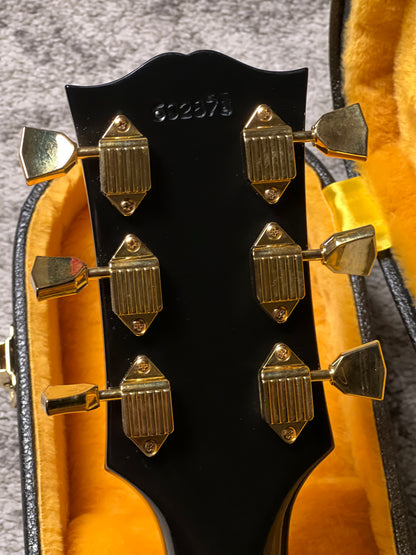 Gibson 1968 Les Paul Custom Reissue Gloss in Ebony w/Case 602878
