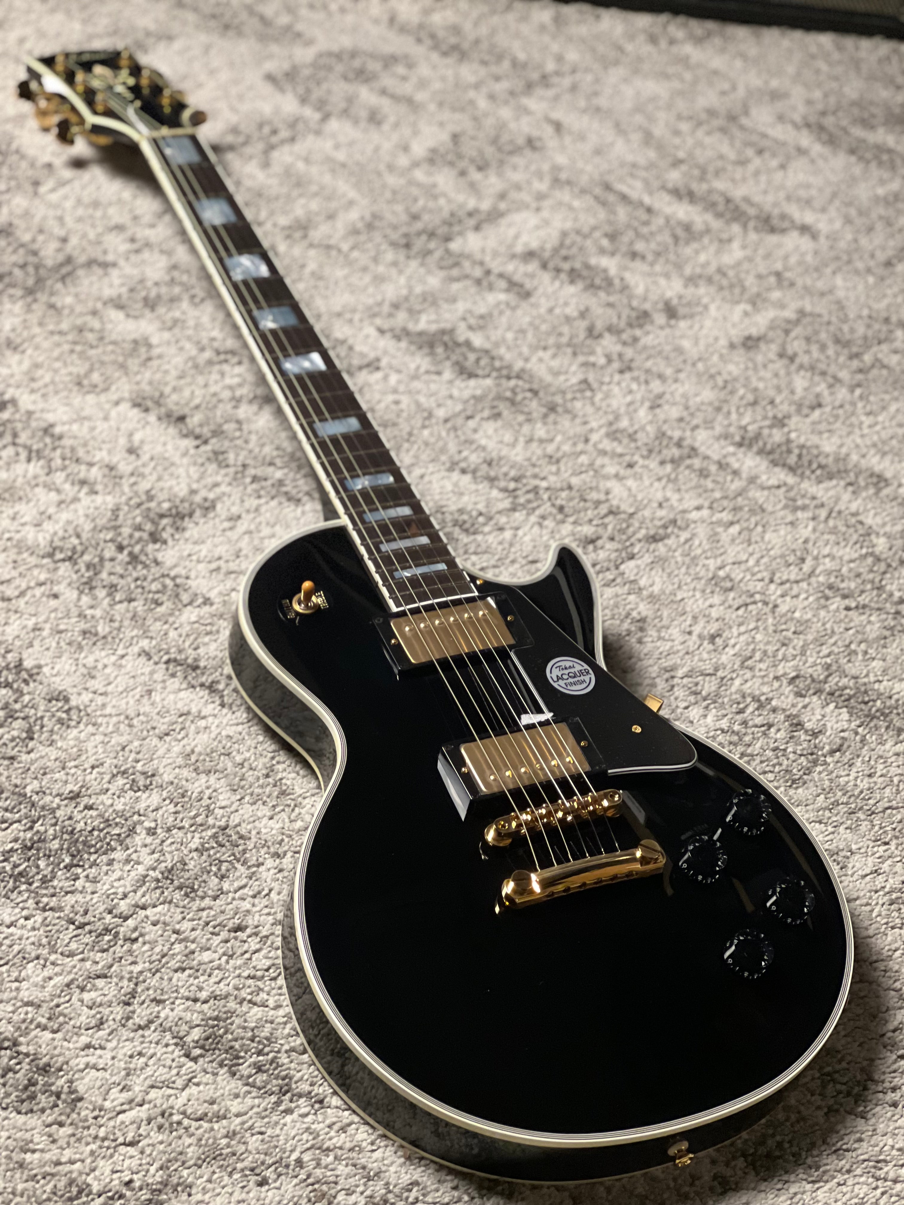 Tokai Love Rock Custom Shop LC-230S BB Premium Series in Black