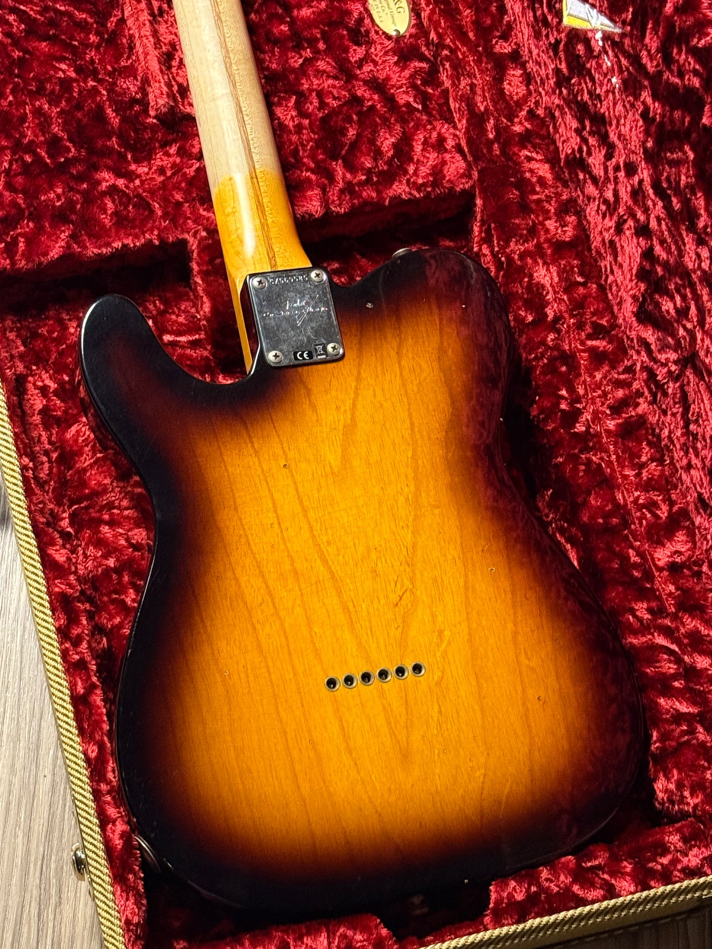 Fender Custom Shop 1957 Tele Journeyman Relic with Quartersawn Maple in Wide Fade 2-Color Sunburst