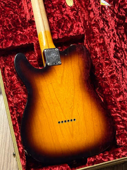 Fender Custom Shop 1957 Tele Journeyman Relic with Quartersawn Maple in Wide Fade 2-Color Sunburst
