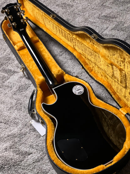 Gibson Les Paul Custom Ebony Fingerboard Gloss Ebony w/ Case CS 403758