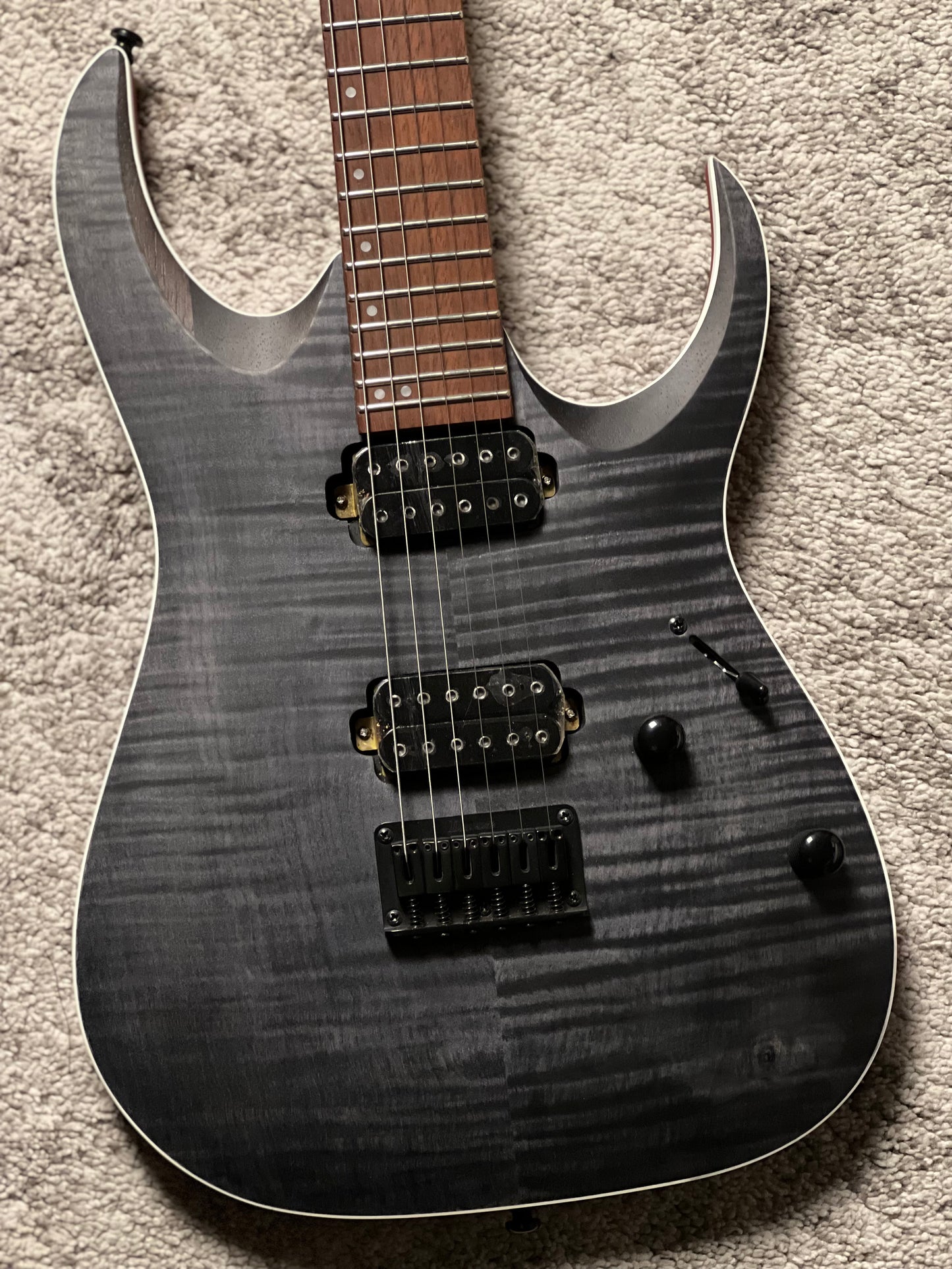 Ibanez RGA42FM - Transparent Gray Flat I260802084 (USED)