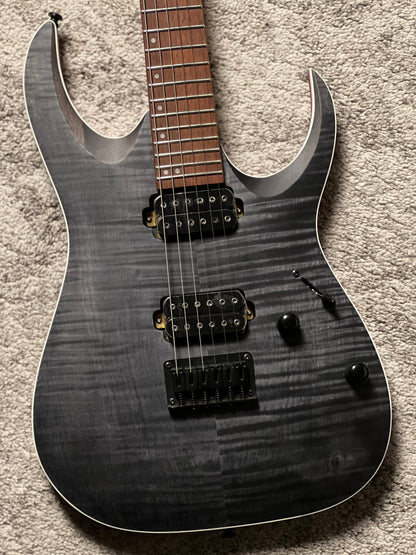 Ibanez RGA42FM - Transparent Gray Flat I260802084 (USED)