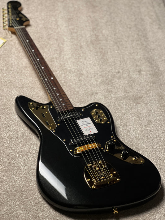 Fender Japan Traditional 2025 Collection 60s Jaguar with RW FB in Black Pearl JD25012644