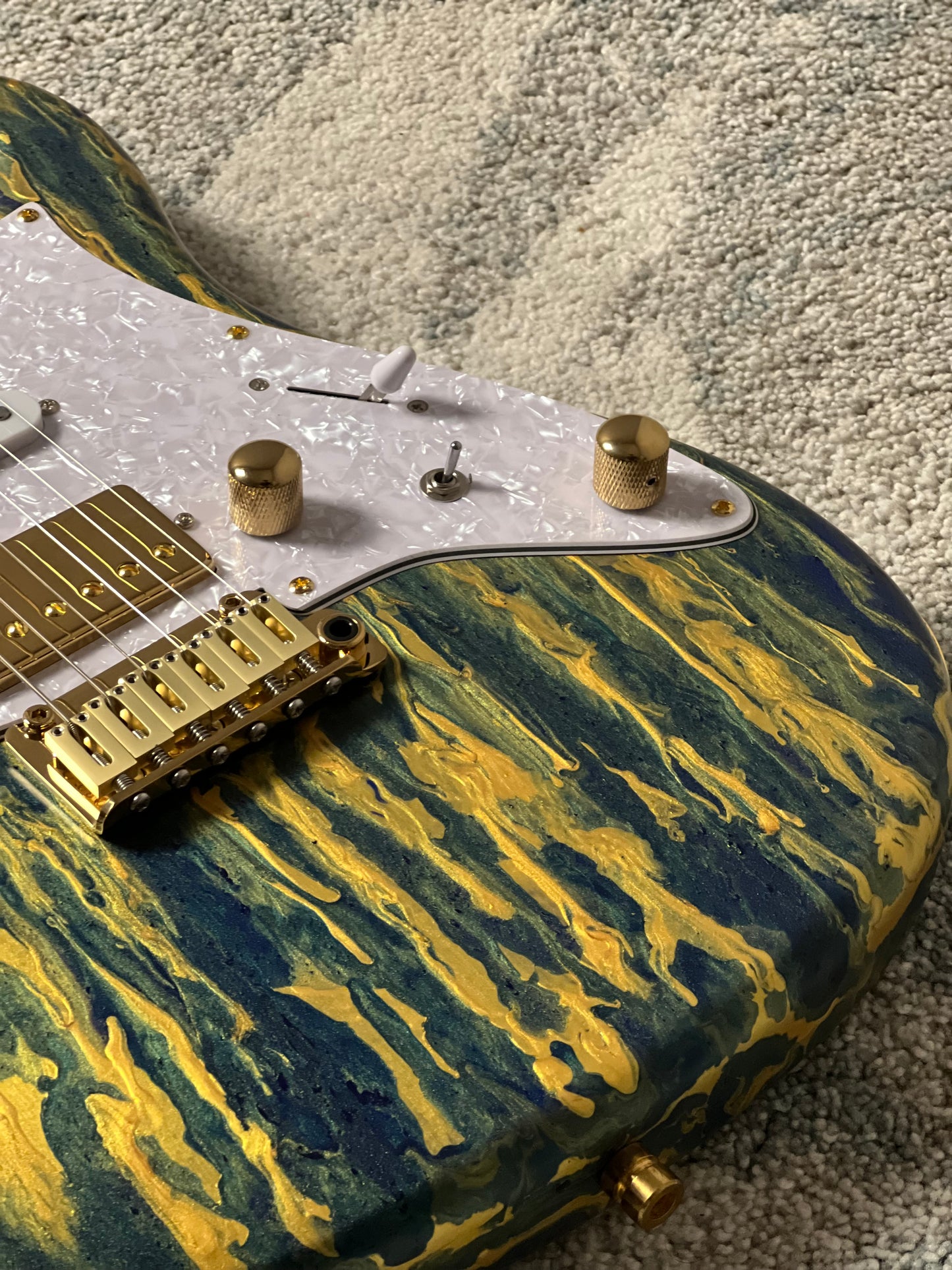 SLX X Dhatarattha Custom DST in Malibu Shmear with Rosewood FB