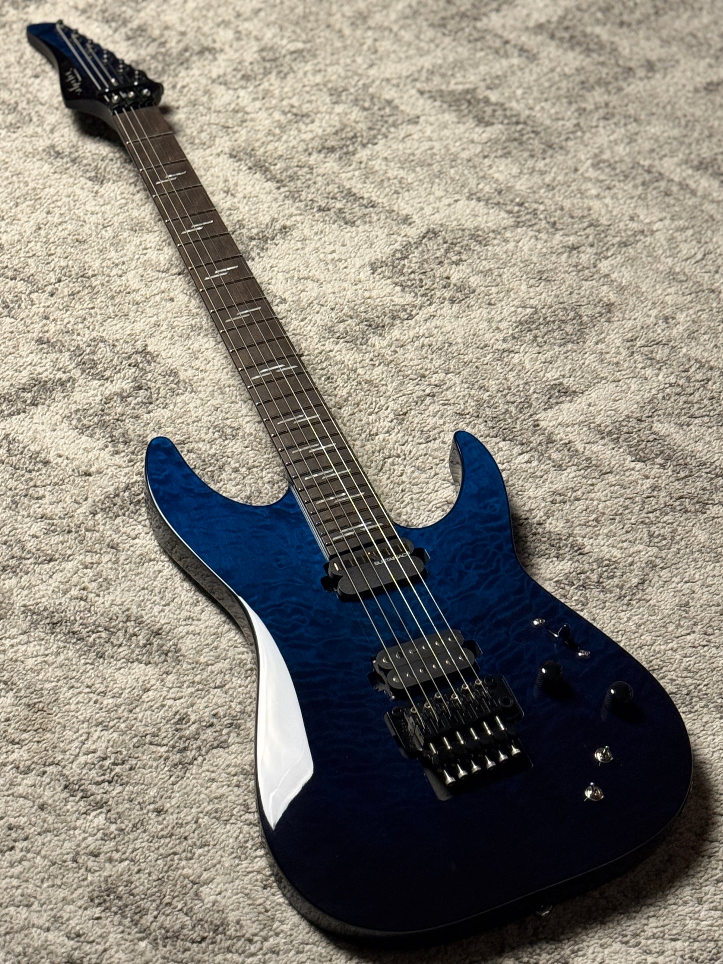 Schecter Reaper 6 Elite FR-S DBO in Deep Ocean Blue W26010864