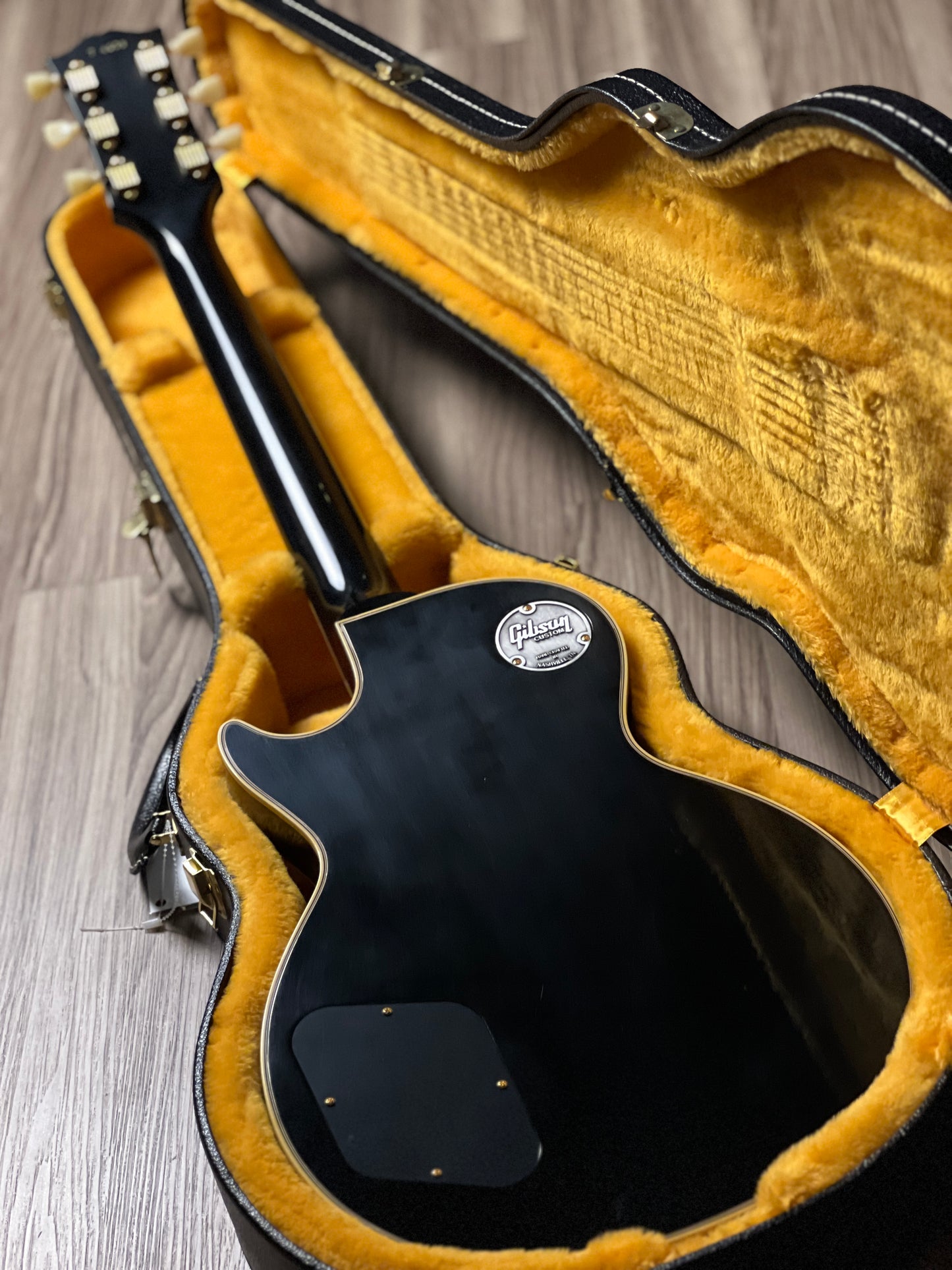 Gibson 1957 Les Paul Custom Reissue VOS - Ebony 2-Pickup 74639