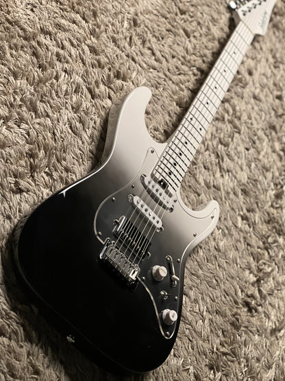 Soloking MS-2 Special in Black Smoke Fade with White Neck Limited Edition