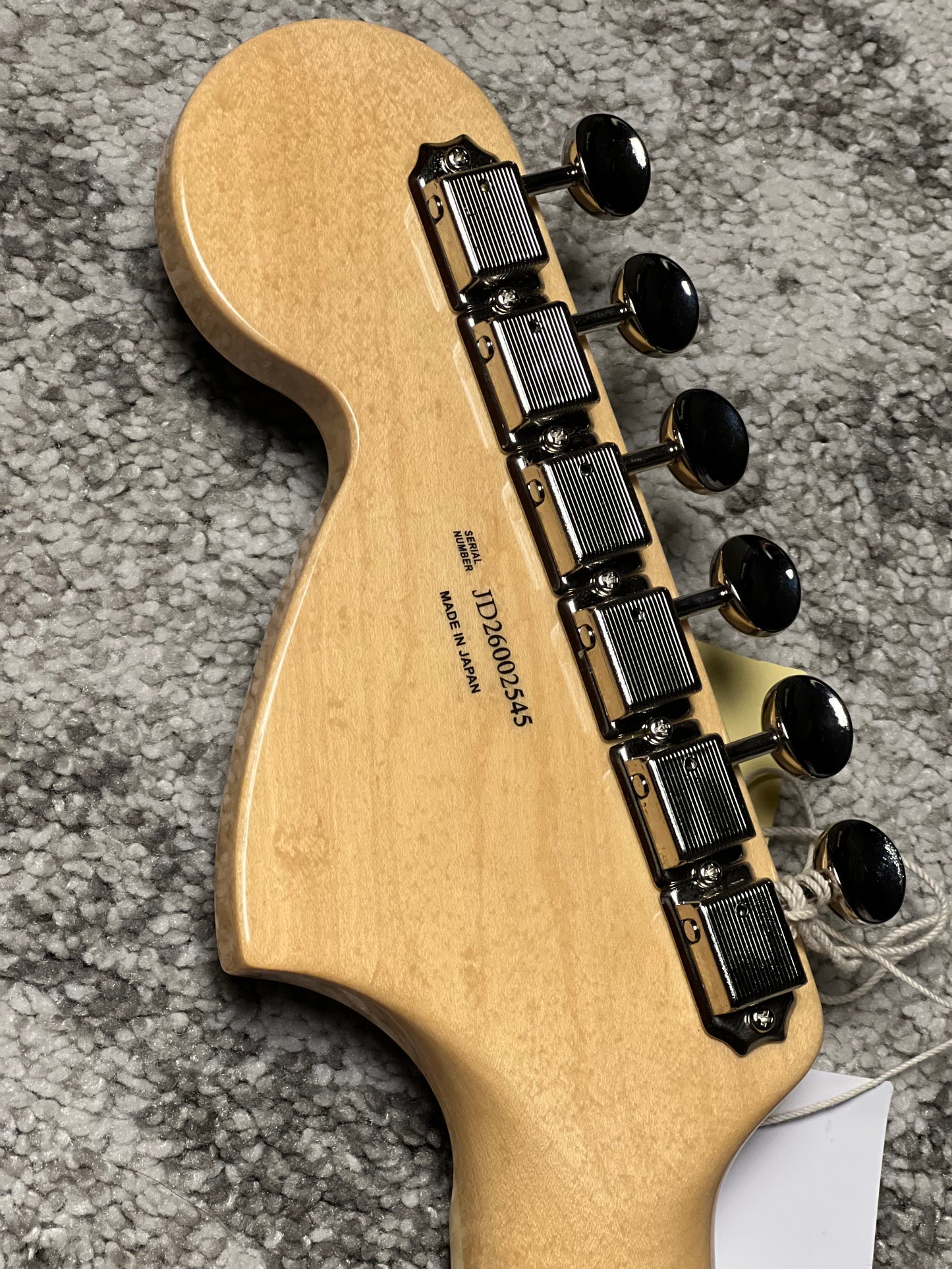 Fender Japan Traditional Late 60s Jazzmaster with RW FB in Black JD26002545