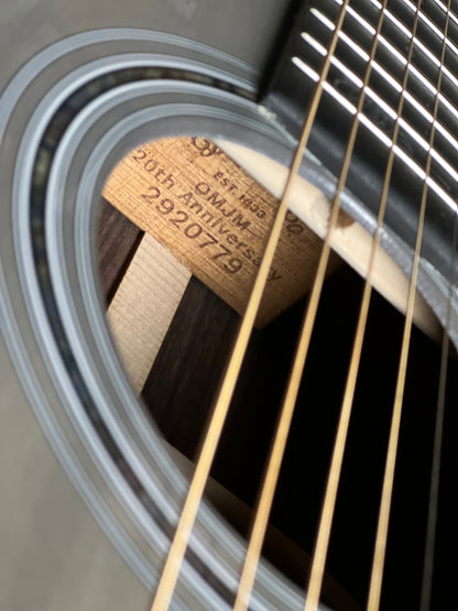 Martin OMJM John Mayer 20Th Anniversary with Platinum Gray Burst 2920779