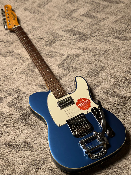 Squier FSR Classic Vibe Custom Telecaster SH Electric Guitar w/Bigsby in Lake Placid Blue