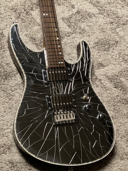 Dhatarattha Custom DST HH in Shattered Mirror with Rosewood FB