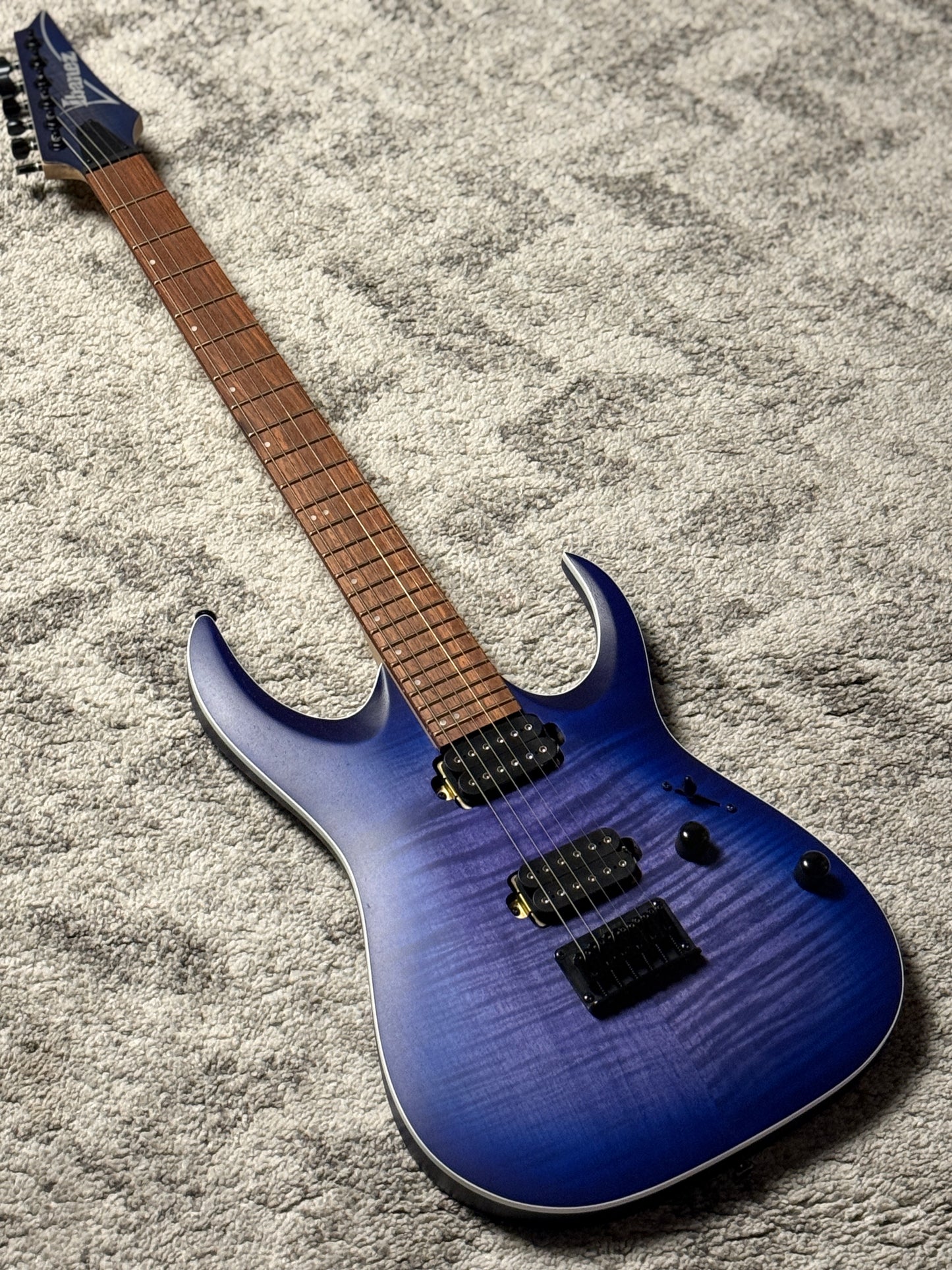 Ibanez RGA42FM - Blue Lagoon Burst Flat