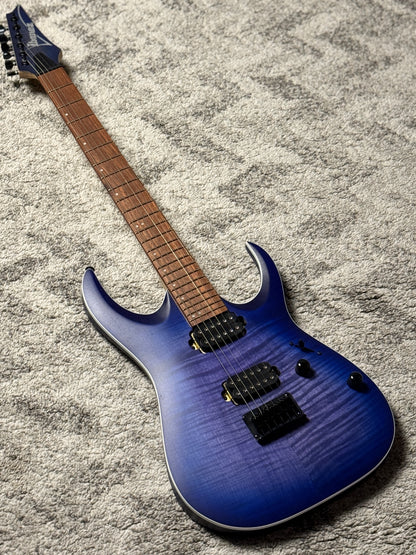 Ibanez RGA42FM - Blue Lagoon Burst Flat