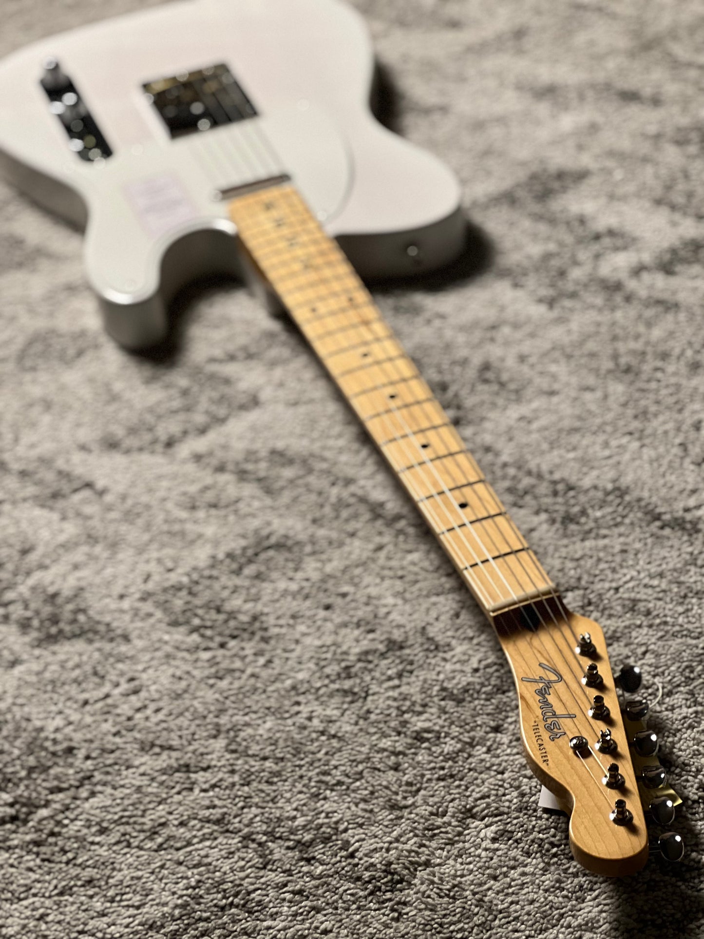 Fender Japan Traditional II 50s Telecaster with Maple FB in White Blonde JD25007157