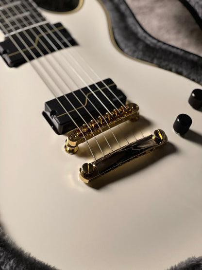 Epiphone Matt Heafy Les Paul Custom Origins 7-String in Bone White (Incl. Hard Case) 25081525831