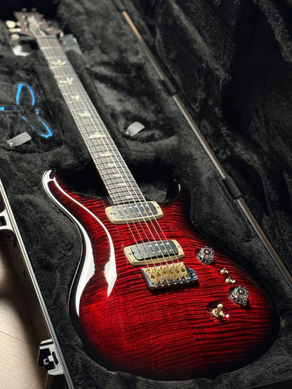 PRS Custom 24-08 10-Top in Fire Smokeburst 0415550