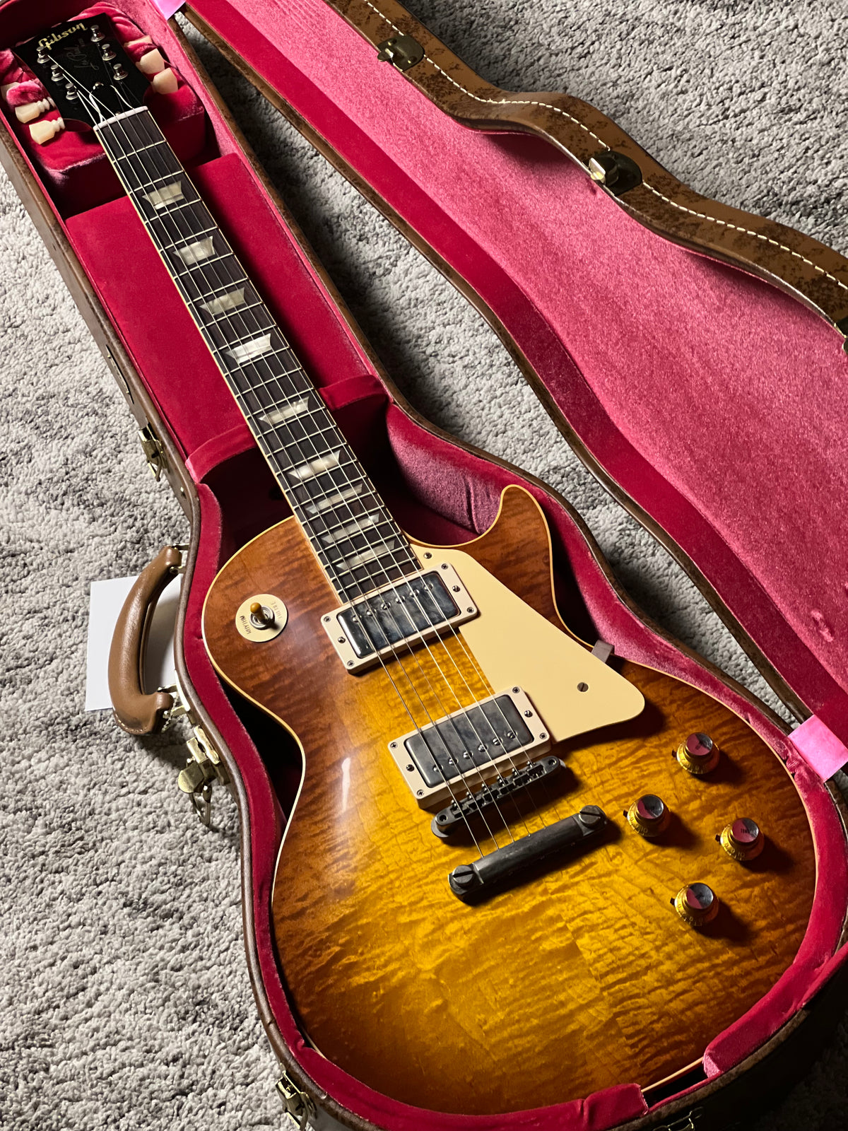Gibson 1960 Les Paul Standard Reissue VOS in Iced Tea Burst 04441