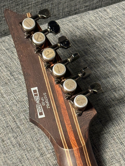 Ibanez Premium S1070PBZ in Cerulean Blue Burst 250812458 (USED)