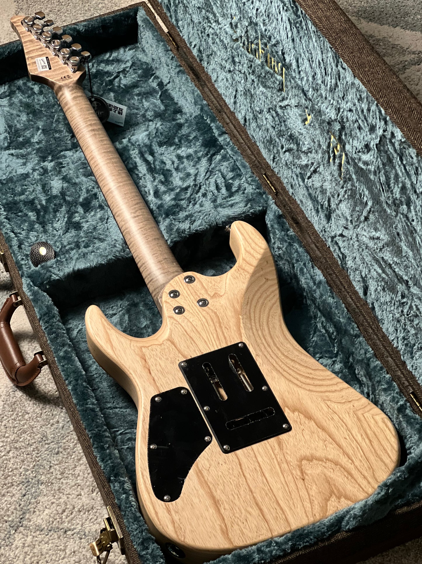 Soloking MS-1 Custom 24 HH FMT Elite in Fire Wakesurf Satin with Hardshell Case