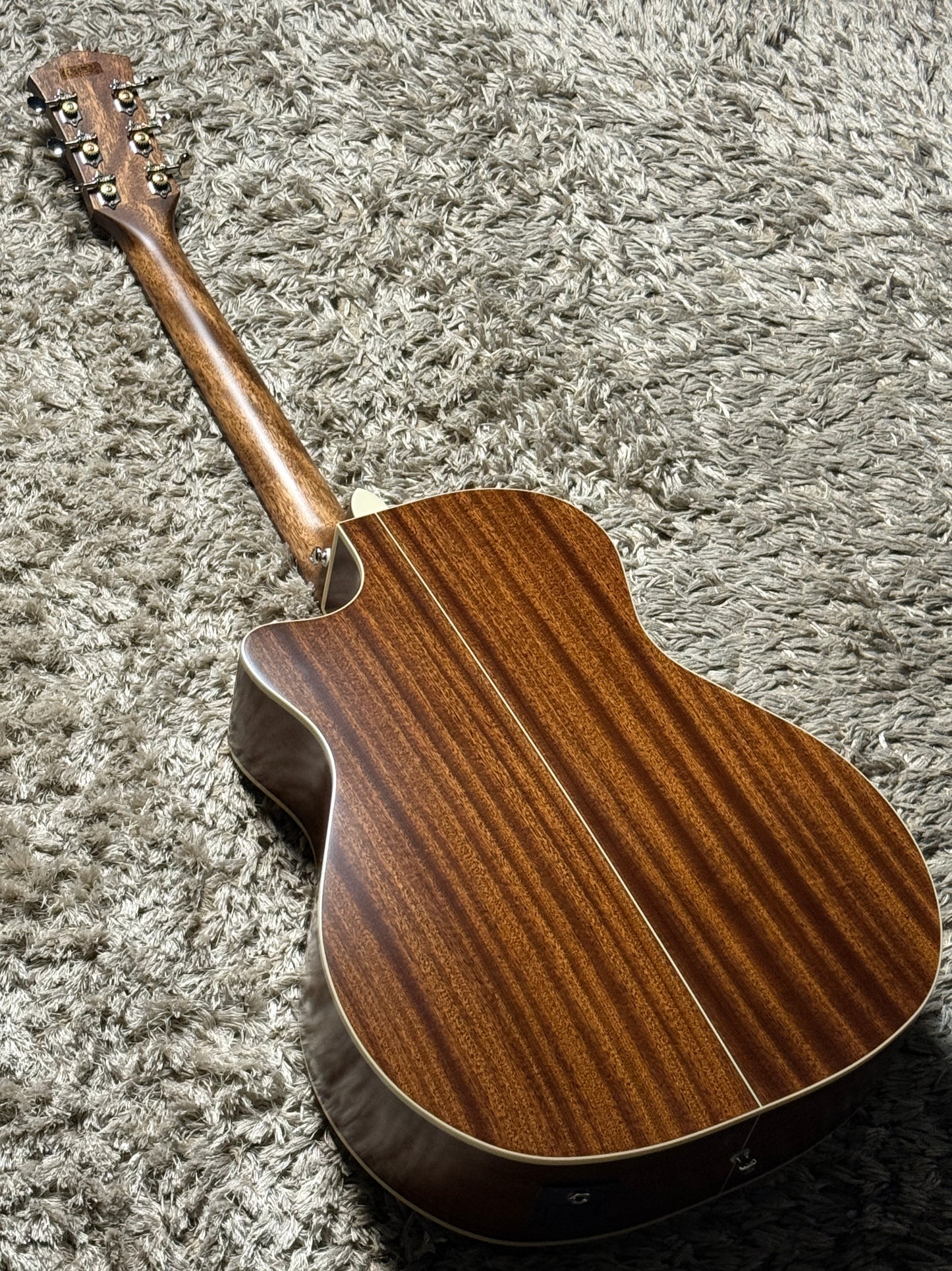 Cort Essence ES-GA4-NSG Acoustic Guitar, Natural Semi Gloss