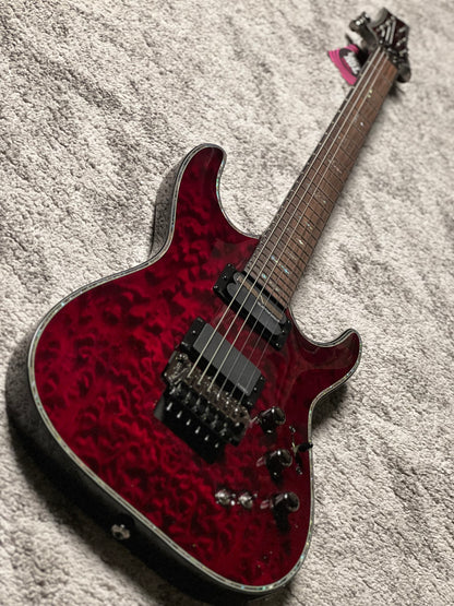 Schecter Hellraiser C-1 FR S BCH in Black Cherry