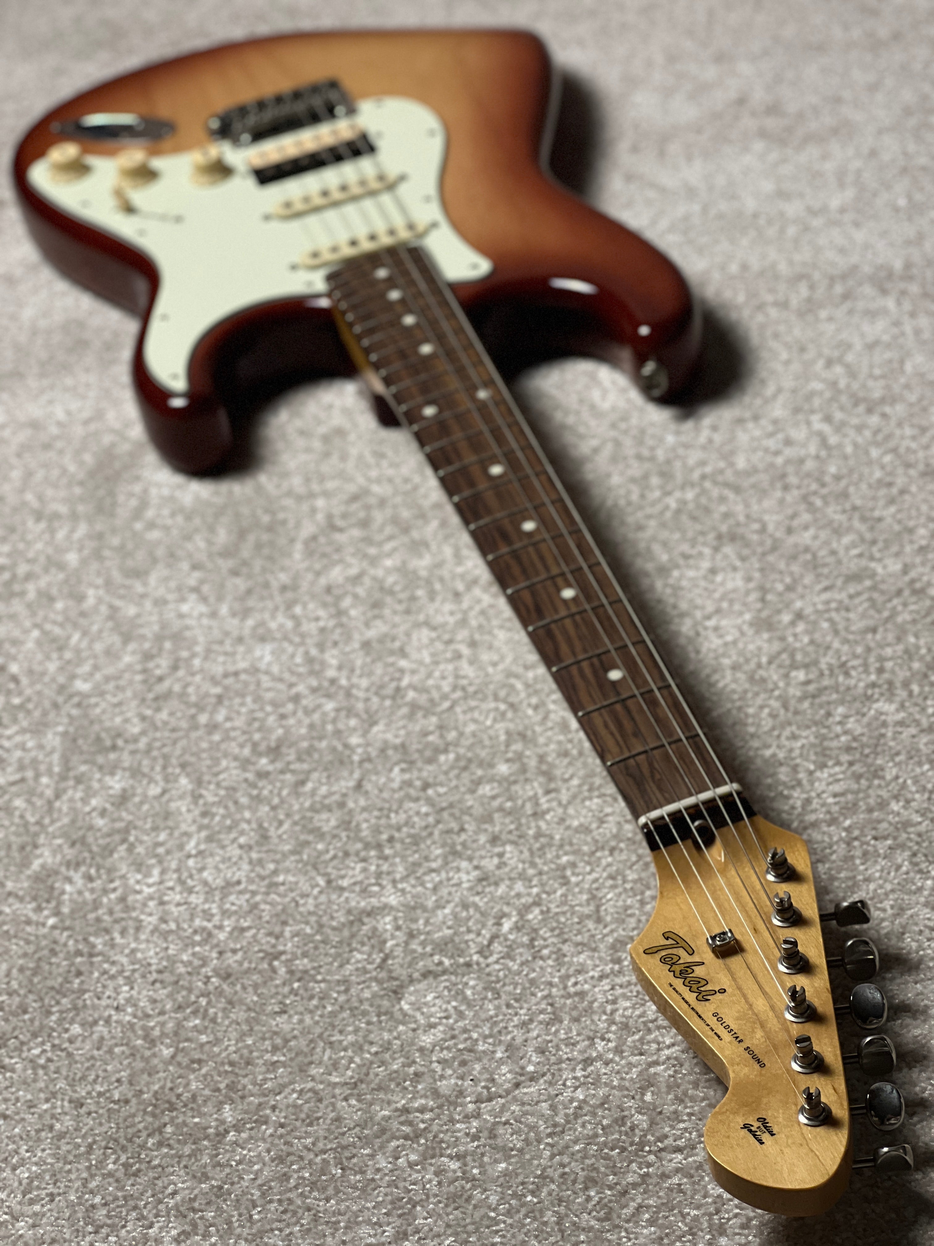 Tokai AST-118SH SSB/R Goldstar Sound HSS Limited Edition in Sienna