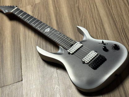 SQOE SEIB7S 7 String in Satin Neon Silver
