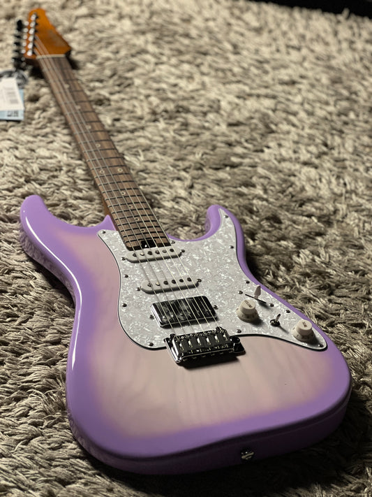 Soloking MS-11 Classic Ash in Lavender Purple Burst Nafiri Special Run