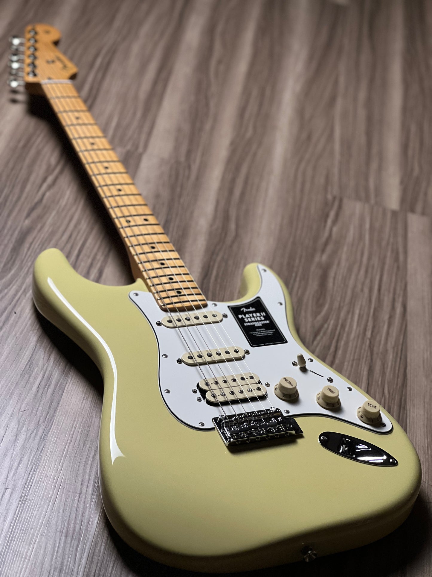 Fender Player II Stratocaster HSS With Maple FB In Hialeah Yellow