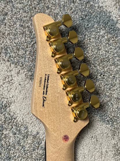 SLX X Dhatarattha Custom DST in Fire Shmear with Rosewood FB