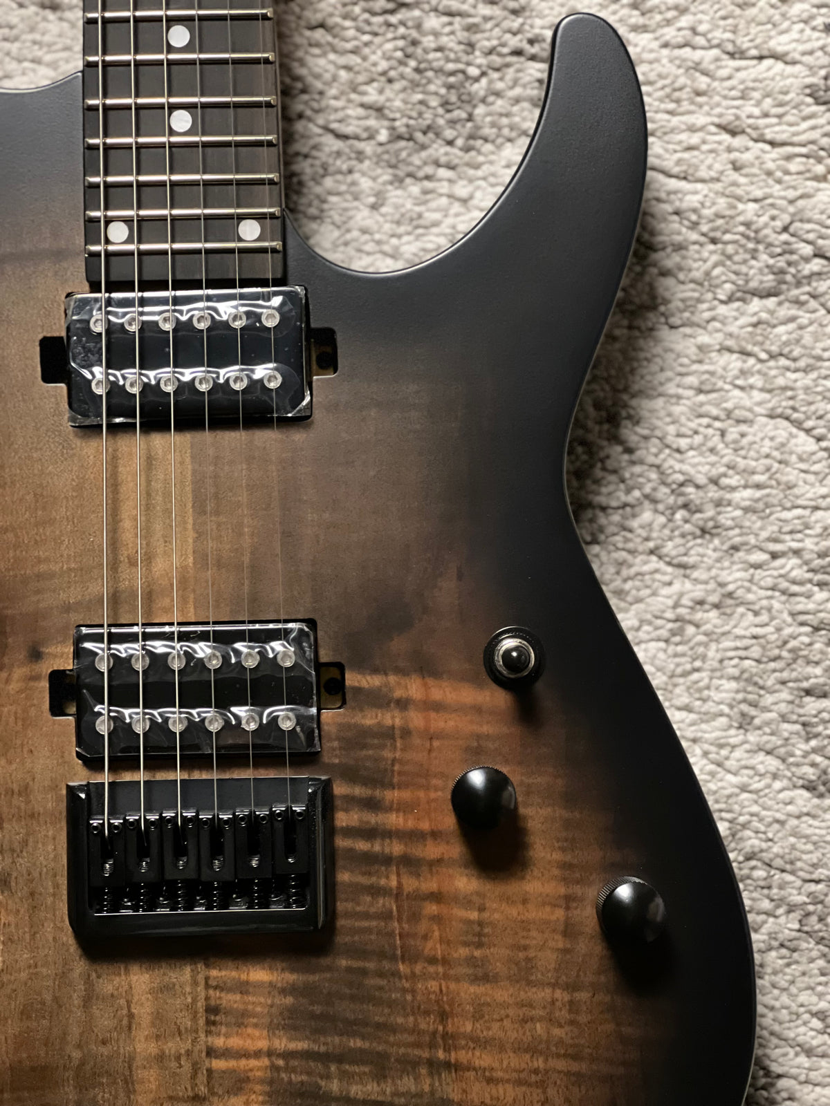 Schecter C-1 Standard Plus in Ember Burst