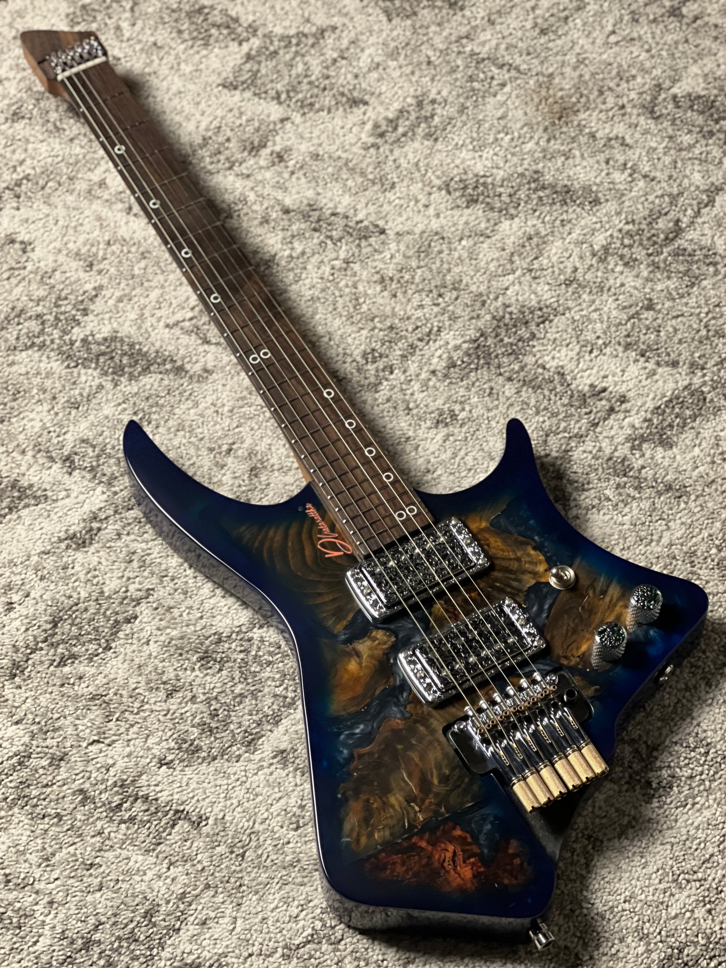 Dhatarattha Custom DHL in Earth Burl Top with RW FB Nafiri Special Run