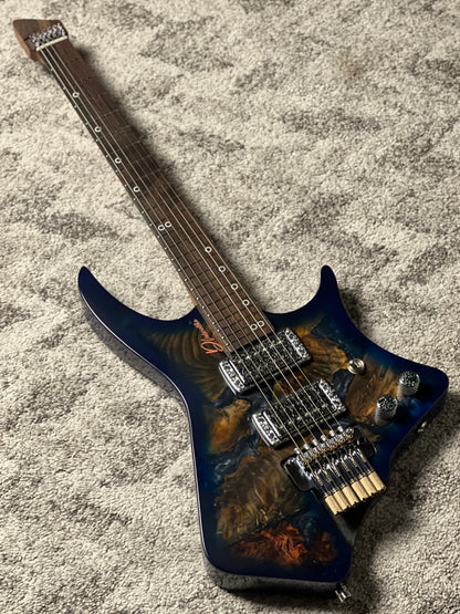 Dhatarattha Custom DHL in Earth Burl Top with RW FB Nafiri Special Run