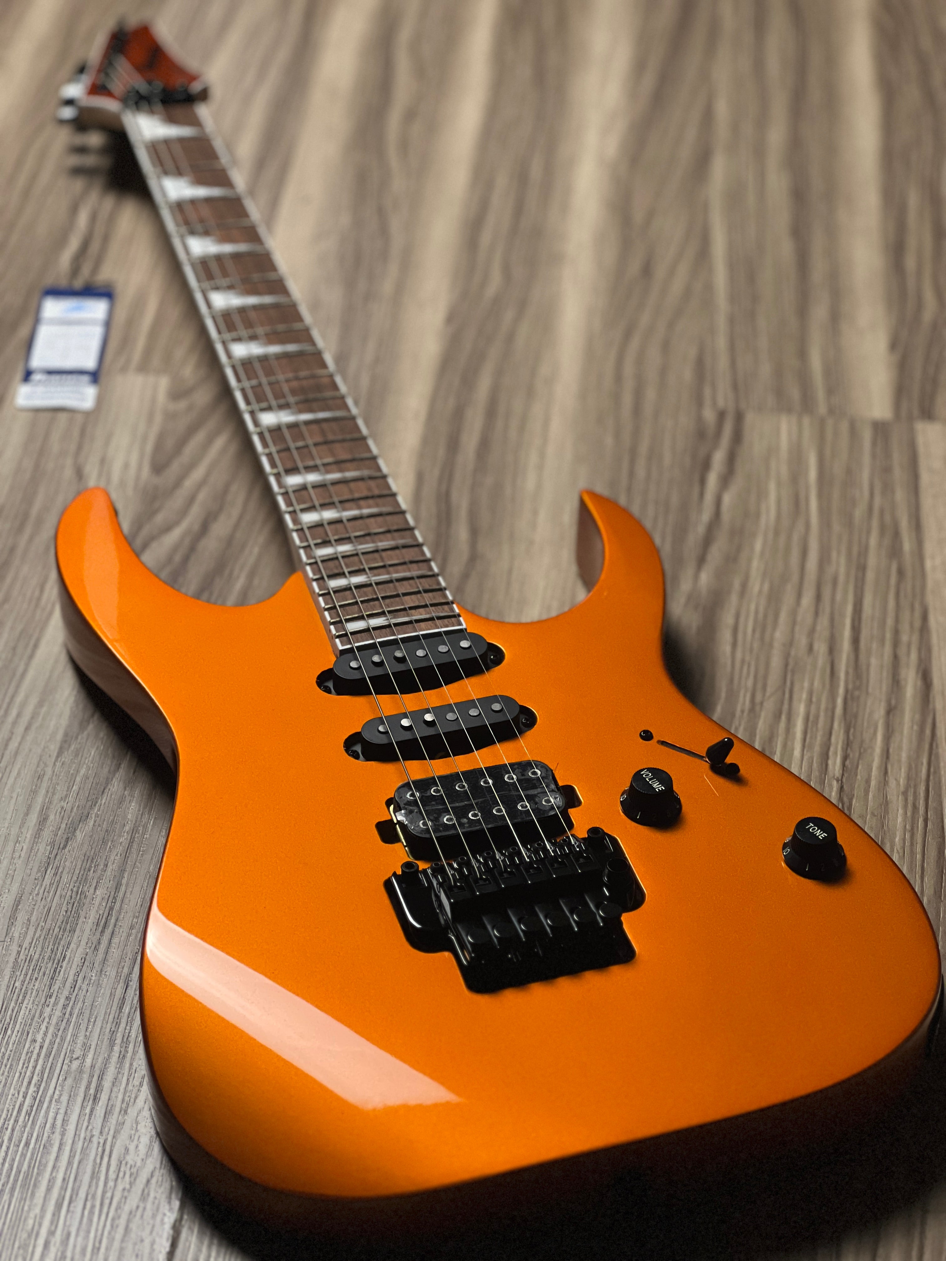 Ibanez RG460DX-ROM in Roadster Orange Metallic – nafiriguitar.com
