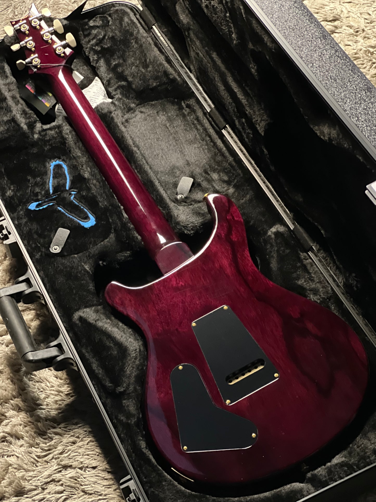 PRS 40th Anniversary Special Semi Hollow Limited Edition in Charcoal Purple Burst 0419137