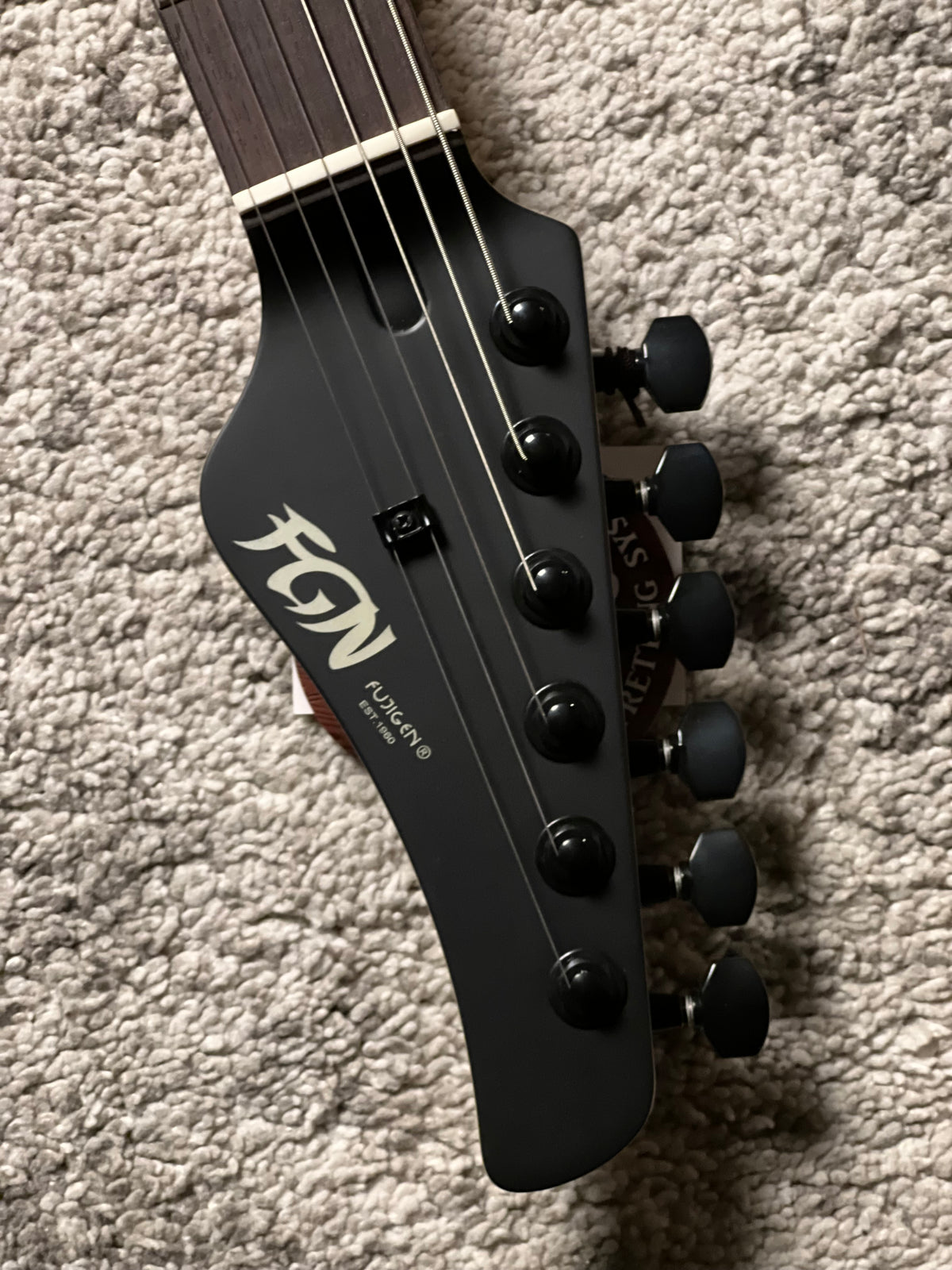 Fujigen FGN Iliad JIL2-ASH-DE664-R/OPB in Open Pore Black G230476