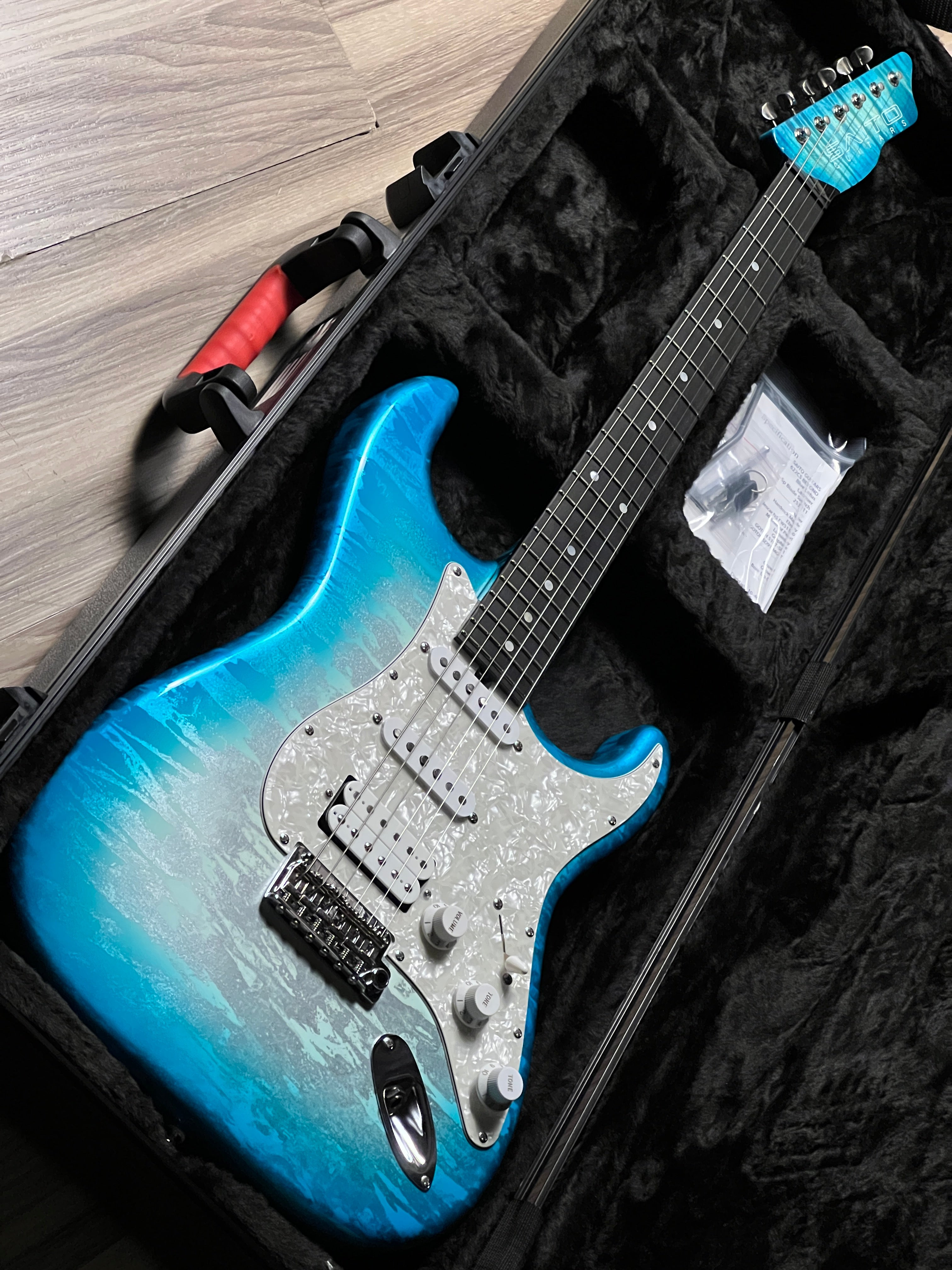 Saito S-622CS BEYOND SSH in Blue Lotus with Hardshell Case 253289