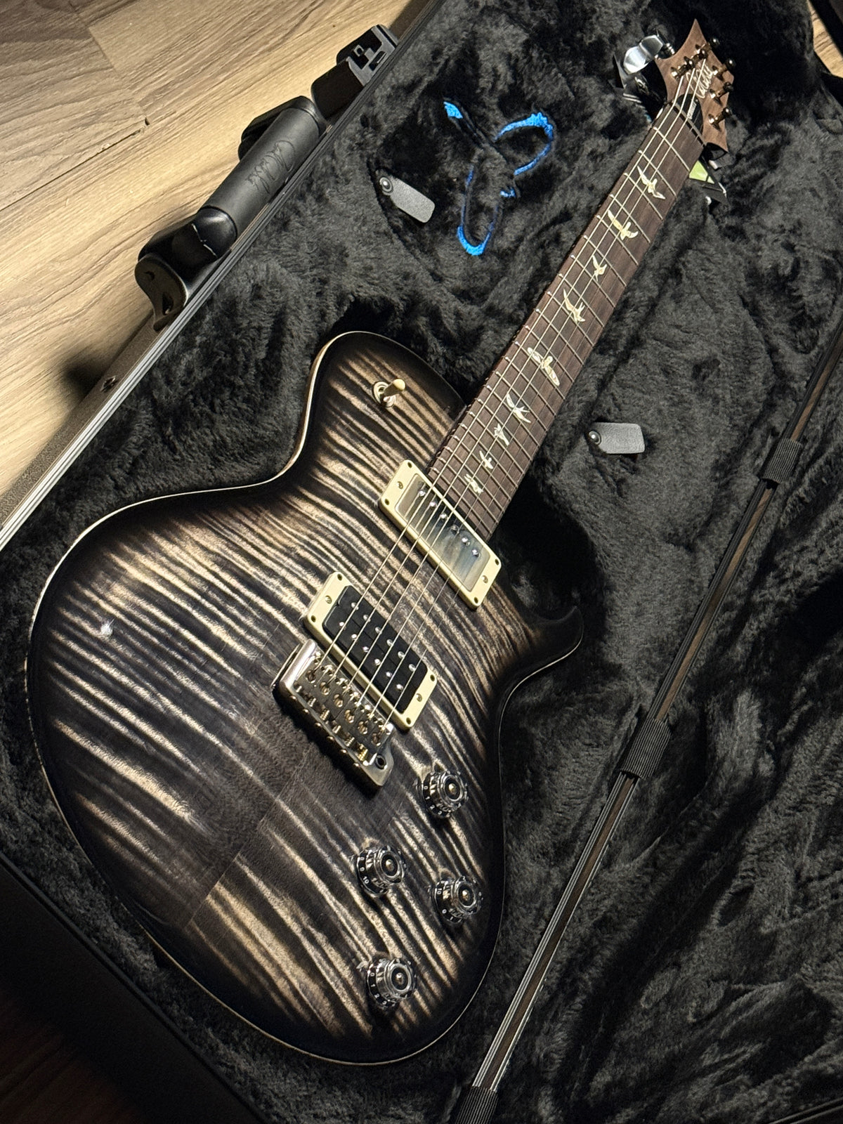PRS Tremonti in  Charcoal Contour Burst trem 0395744