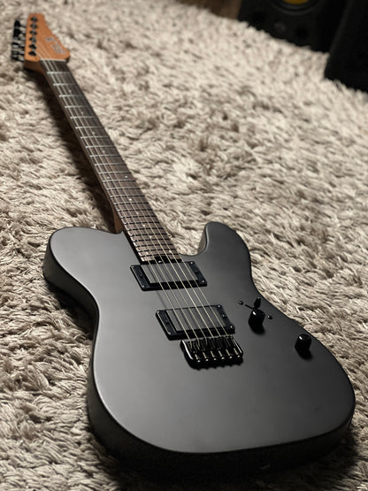 SLX Raven Modern 24 HH Active in Satin Black with Rosewood FB