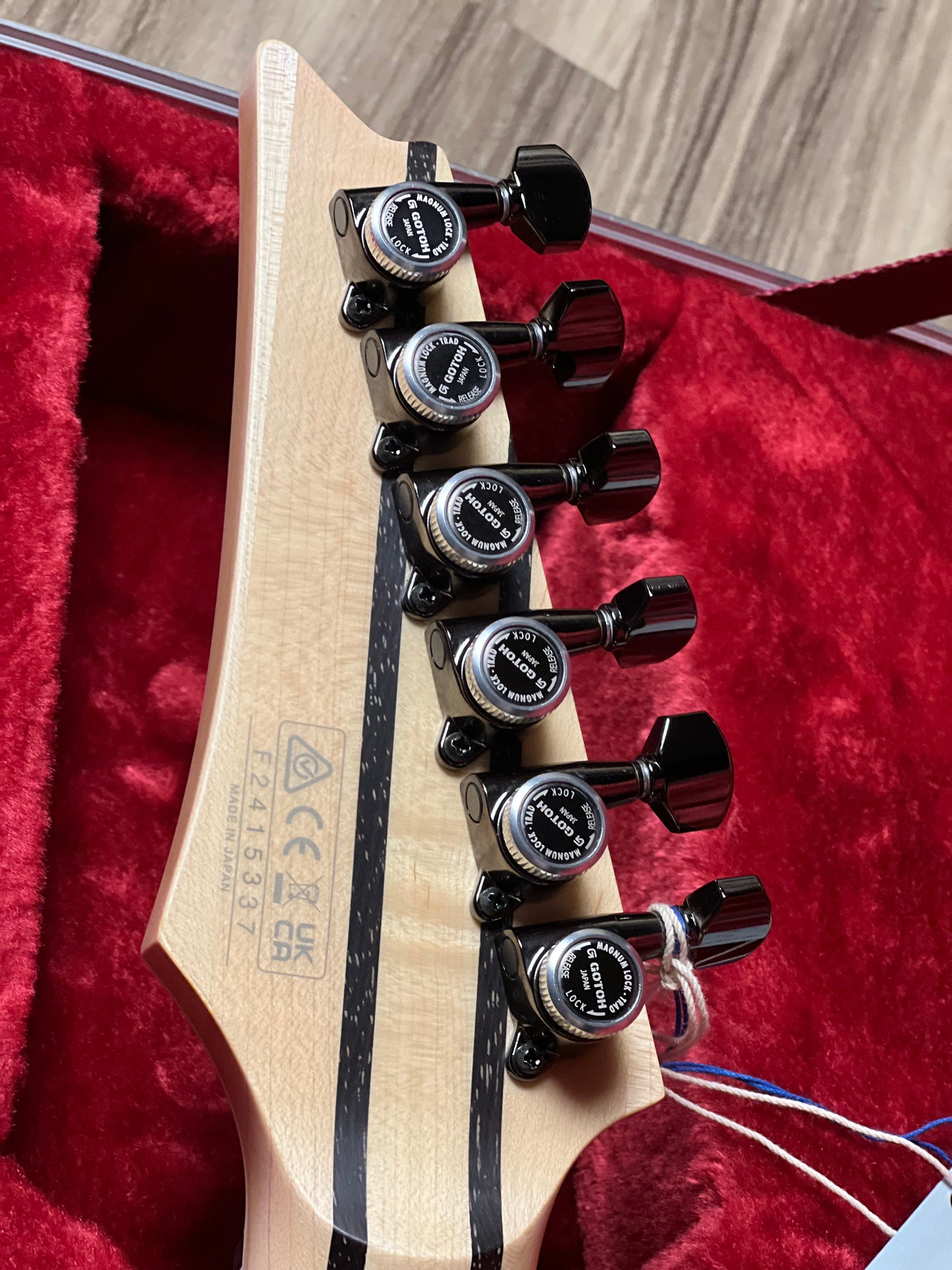 Ibanez Prestige RG5121-DBF in Dark Tide Blue Flat F2415337