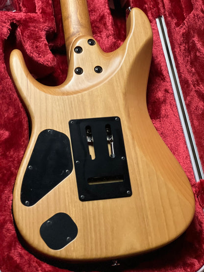 Ibanez TQM2-CUF Tom Quayle Signature  in Charcol Black Burst Flat with Case F2429224