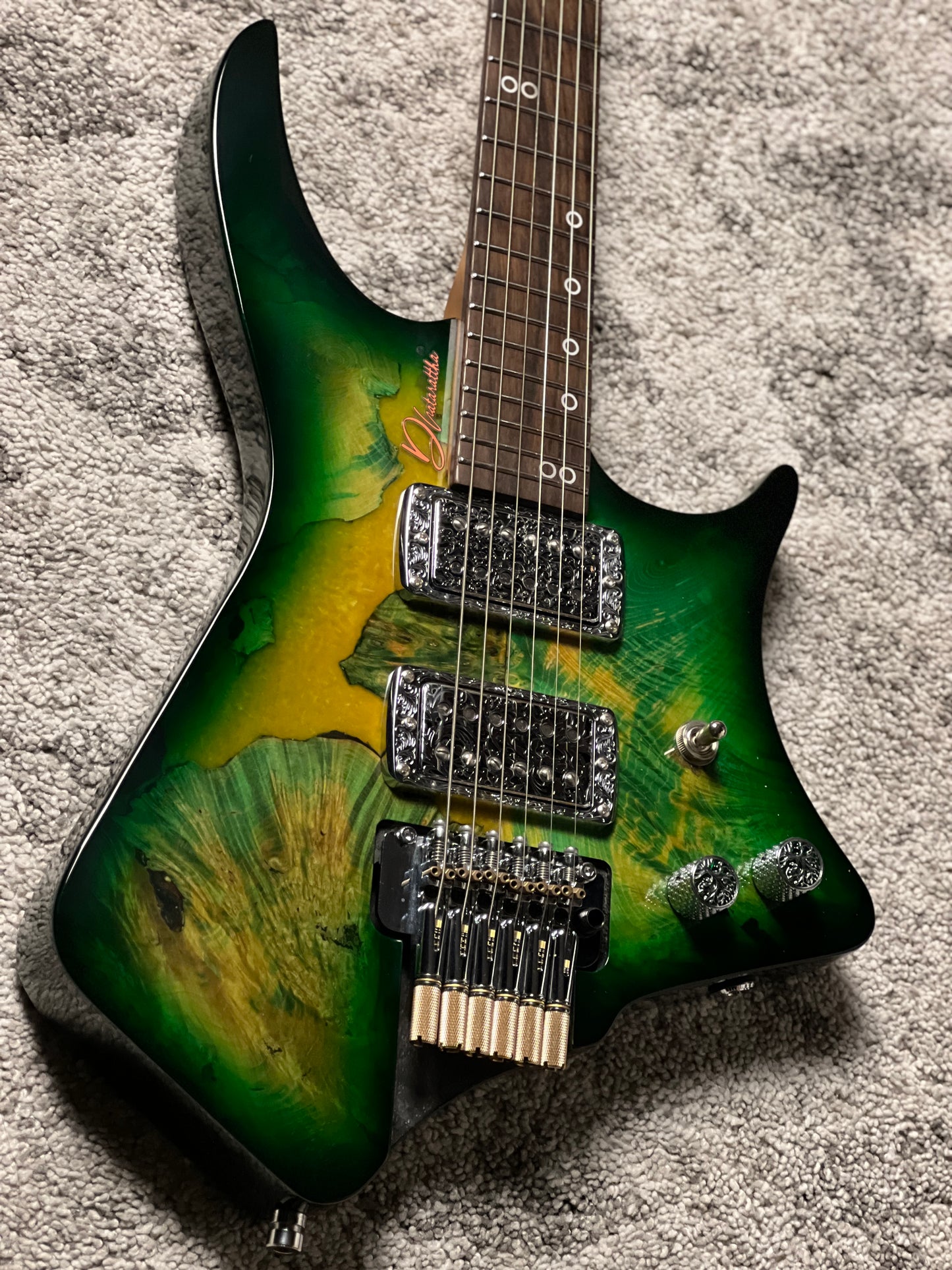 Dhatarattha Custom DHL in Forest Burl Top with RW FB Nafiri Special Run