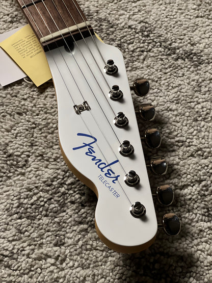 Fender MIJ Limited Telecaster with RW FB in Blanc JD25024767