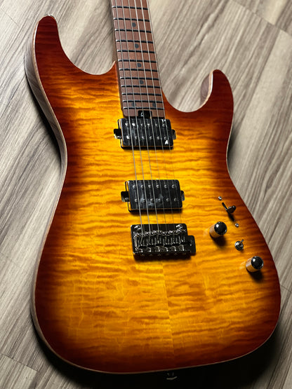 Soloking MS-1 Custom 24 HH MKII Stratocaster in Bengal Burst