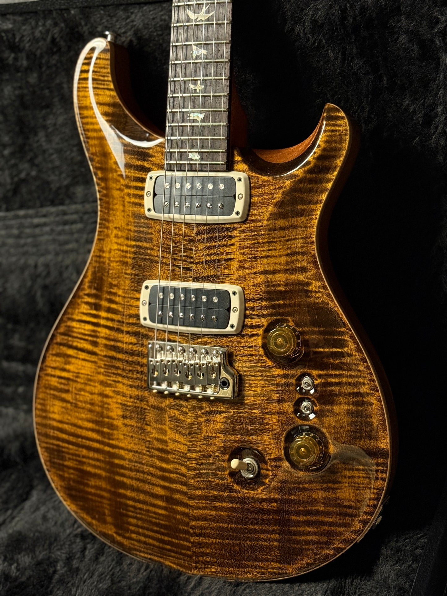 PRS Custom 24-08 2024 in Yellow Tiger 0380048