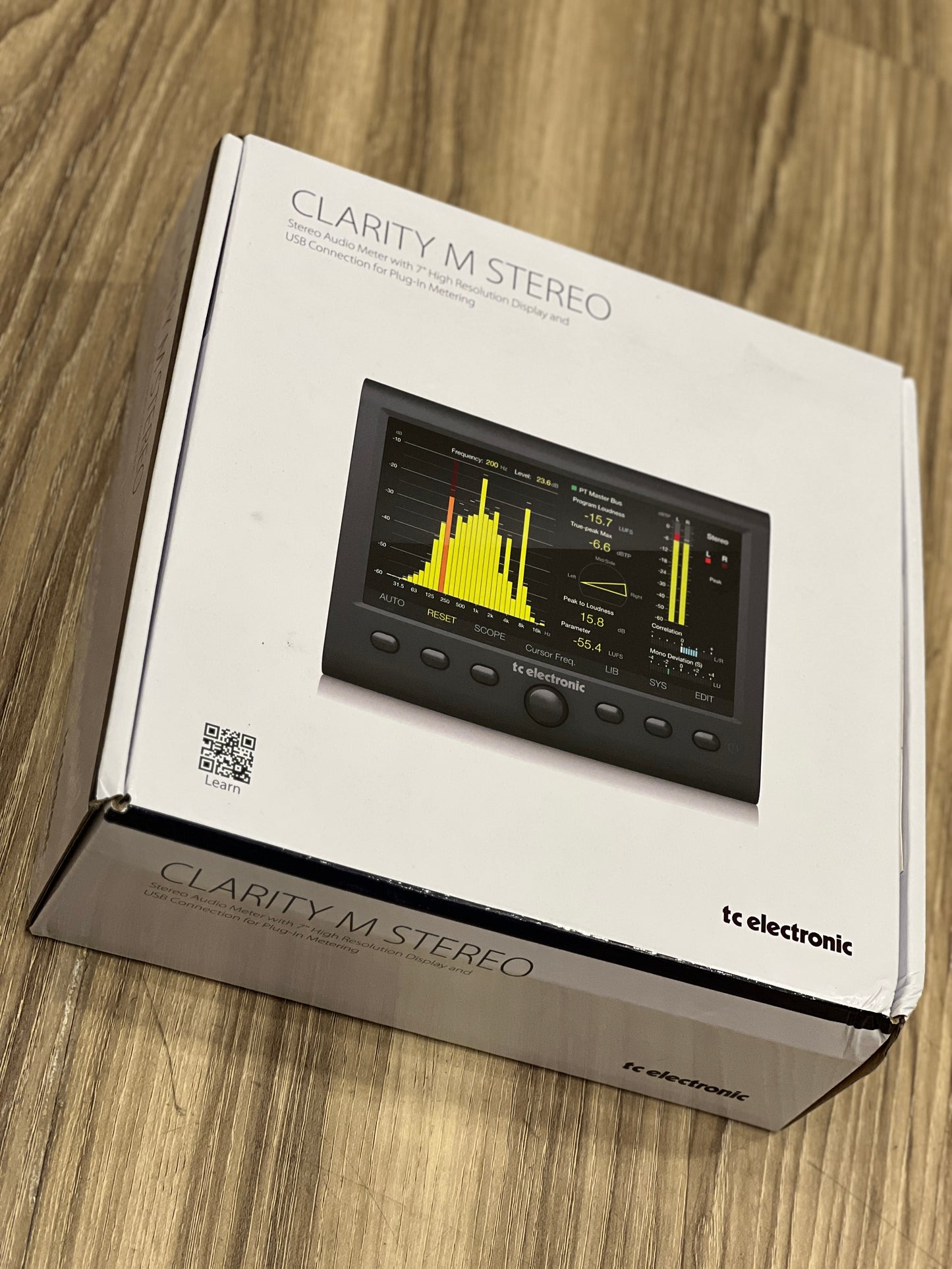 TC Electronic Clarity M Stereo and Audio Loudness Meter