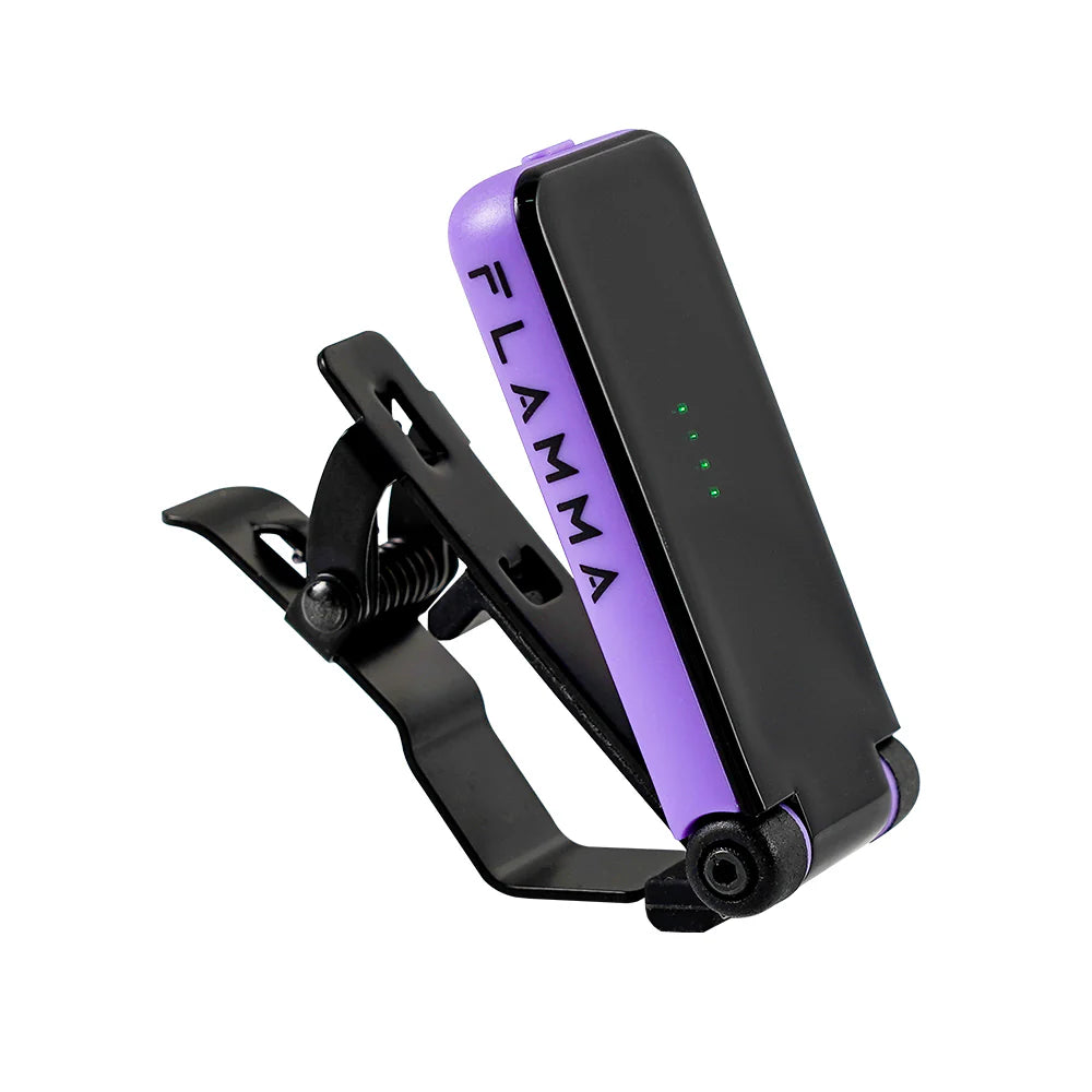 FLAMMA FT01 Clip on Guitar Tuner Accurate tuning 435 to 445Hz